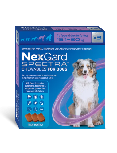 NexGard SPECTRA for Large Dogs 15.1-30kg - Image 2