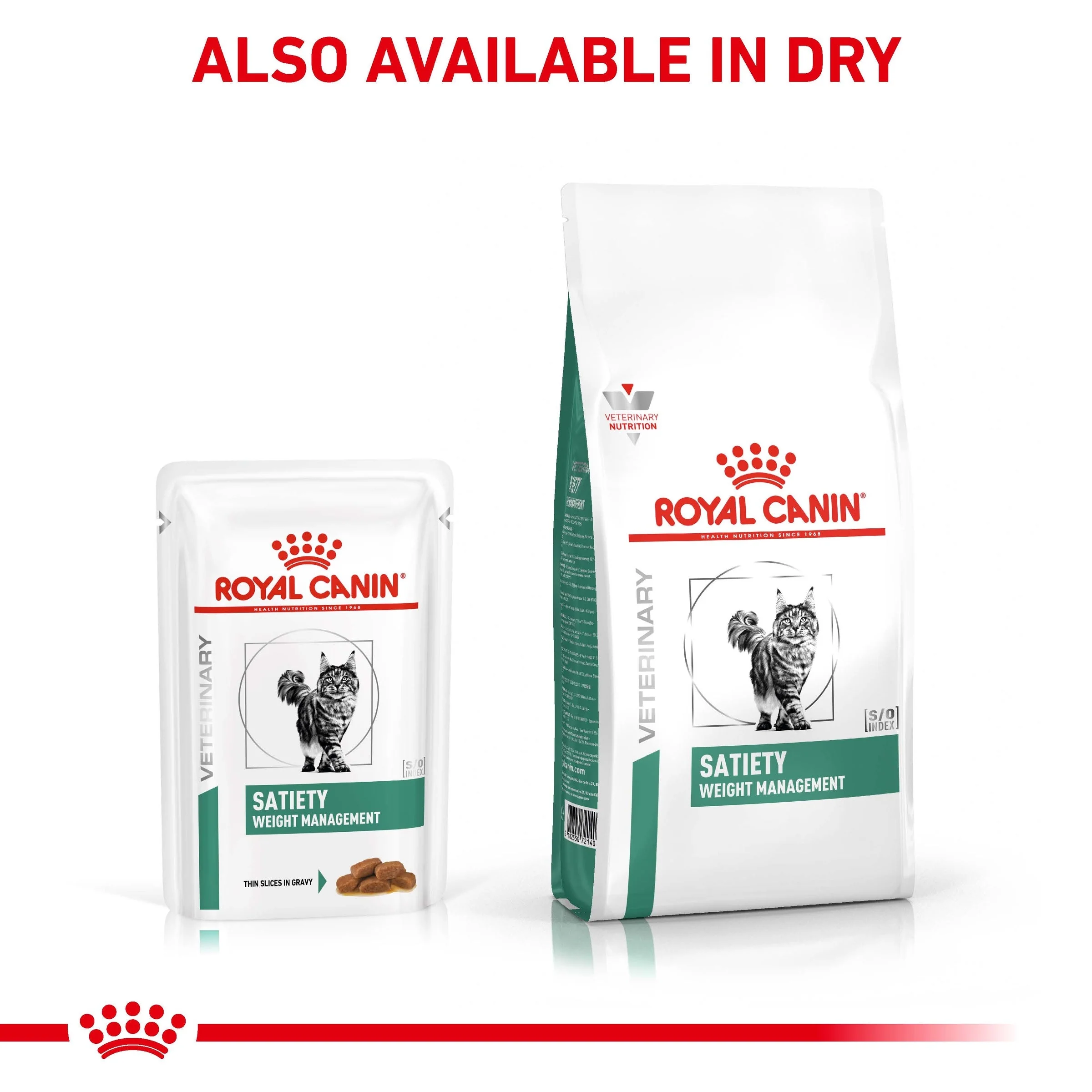 Royal Canin Veterinary Diet Feline Satiety Weight Management Pouch Wet Cat Food 85g x 12 Pouches - Image 6